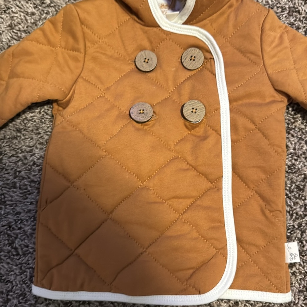 BNWT Burts bees hooded jacket sz 3-6mths - Picture 4 of 4